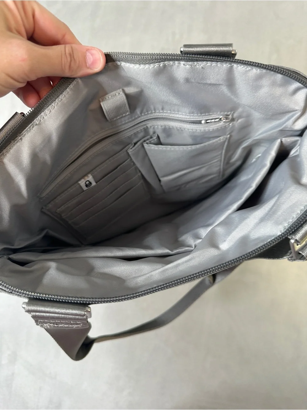 Baggallini Everyday Tote Bag - Minimalist Shoulder tablet/laptop bag